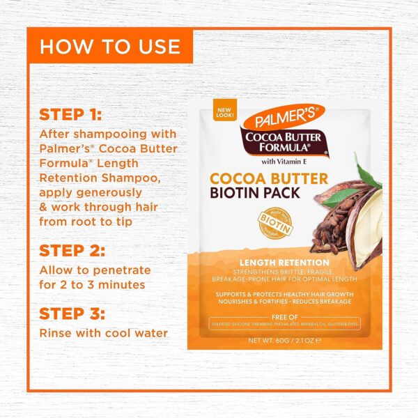 Length Retention - Biotin Pack Mask (60g) - Image 2